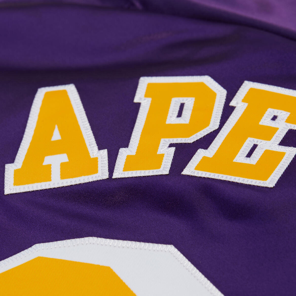 Lakers x BAPE MN Satin Jacket – Lakers Store