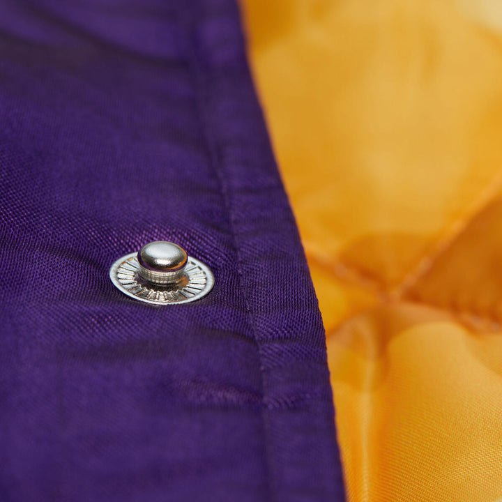 Lakers x BAPE MN Satin Jacket - Lakers Store