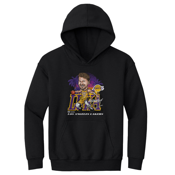 Luka Doncic Los Angeles Lakers City Cartoon WHT