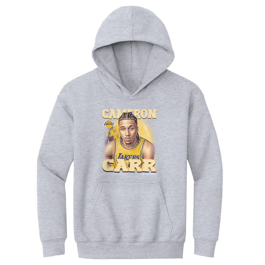Cameron Carr Los Angeles Lakers Airbrush WHT