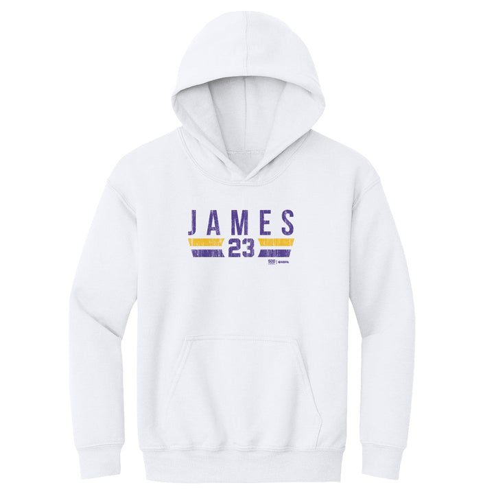 LeBron James Los Angeles Lakers Font - Lakers Store