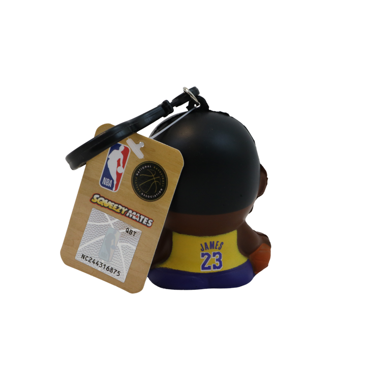 Lakers LeBron James SqueezyMate Keychain