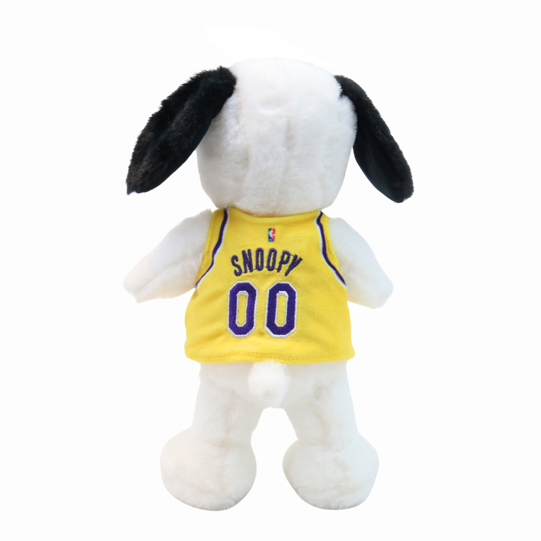 Lakers x Peanuts Snoopy In Jersey Plush - Lakers Store