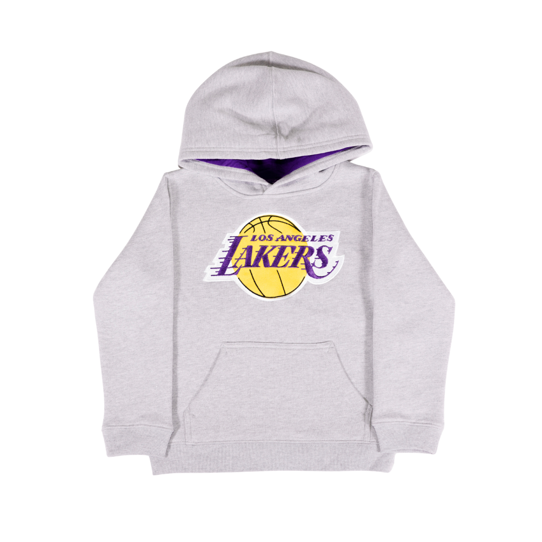 Lakers Kids Prime Pullover Fleece Hoodie - Lakers Store