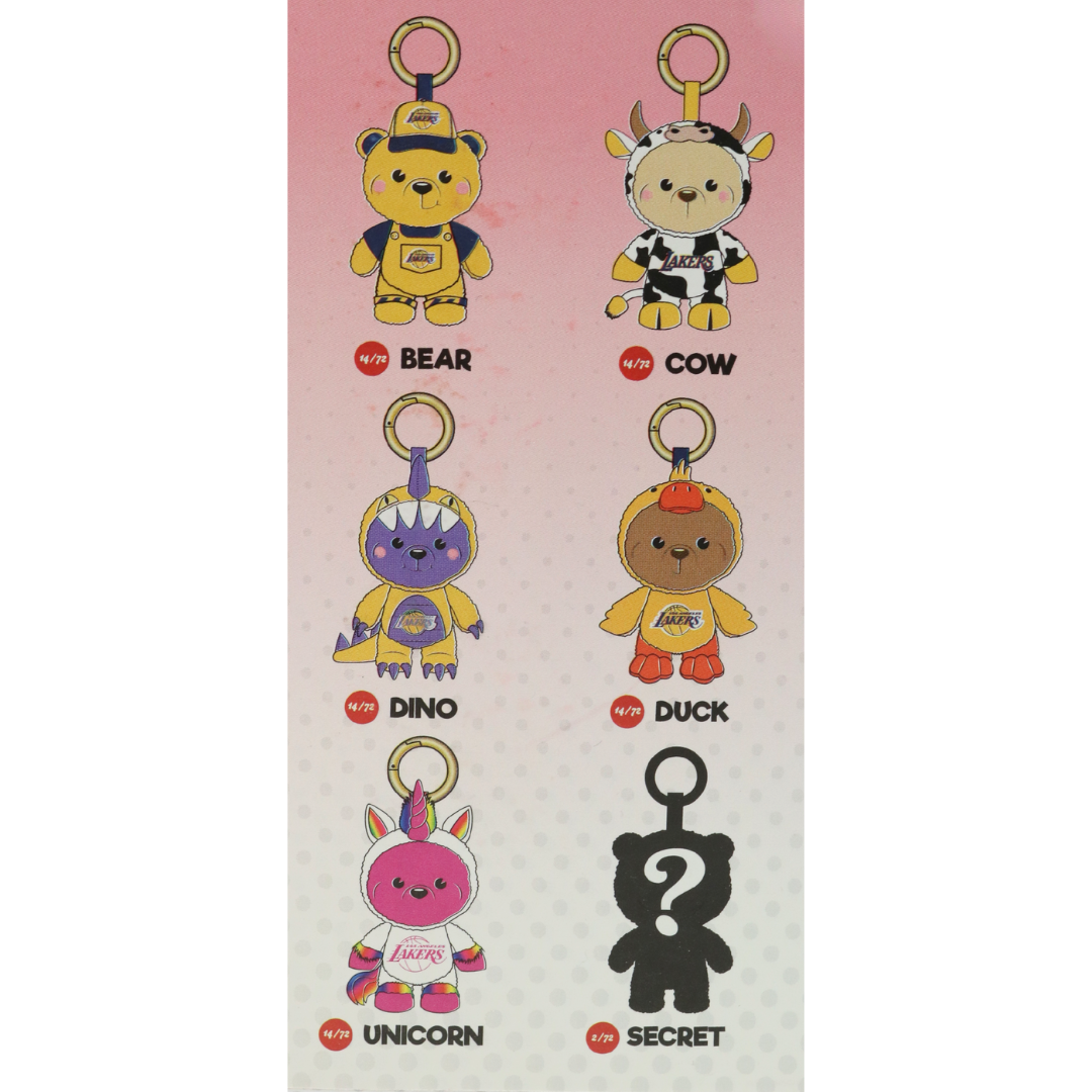 Lakers Foocoos Plush Keychain Blind Box