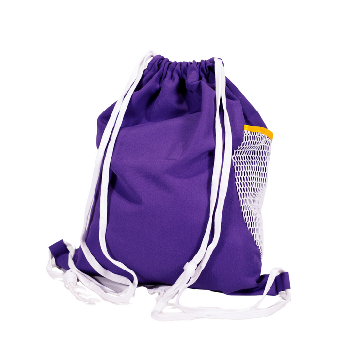 LAKERS CINCH MESH STRING BAG - Lakers Store