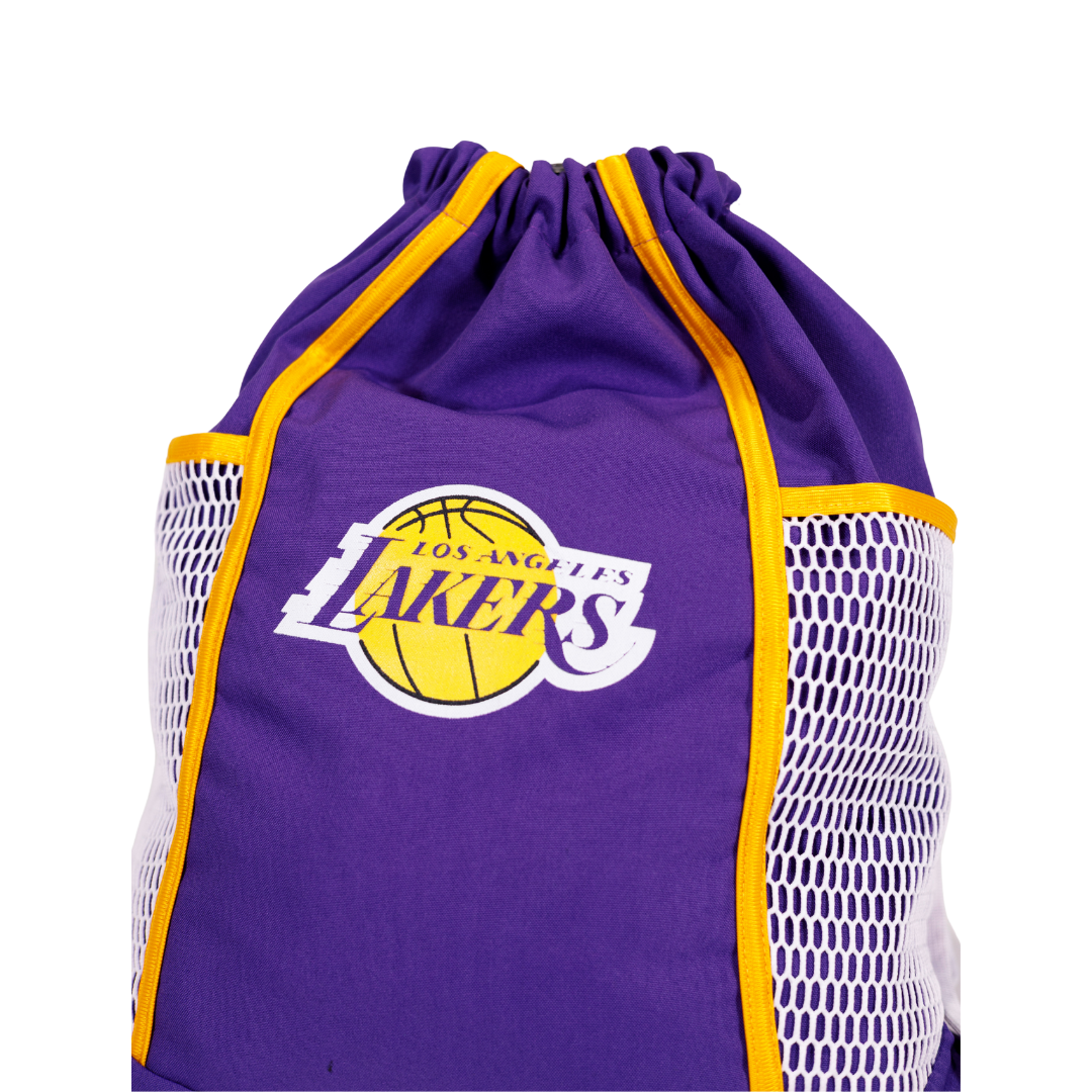 LAKERS CINCH MESH STRING BAG - Lakers Store