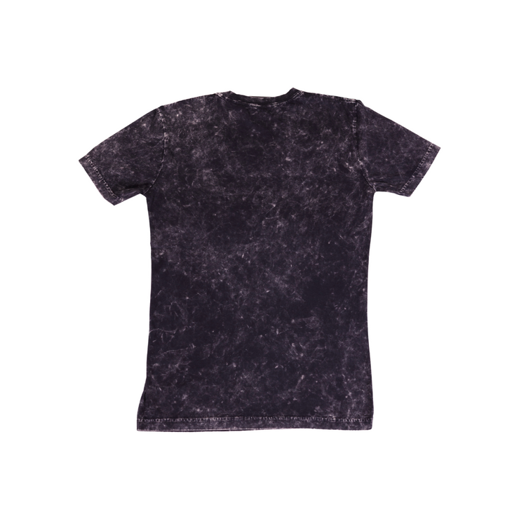 Lakers Throwback Vintage Logo Acid Wash SS Top