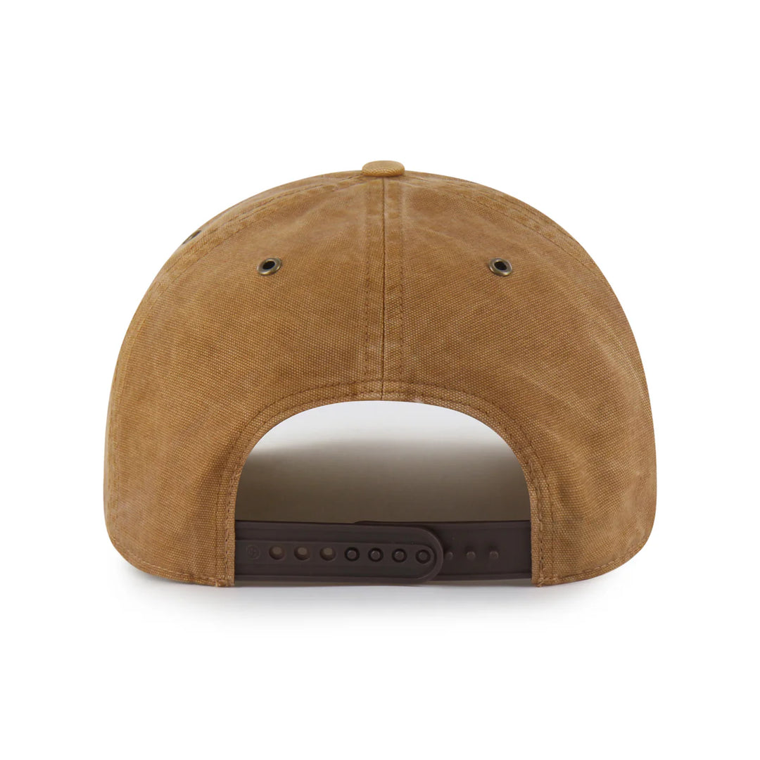 Lakers Carhartt Garmet Dyed Hitch Brown Snapback Hat