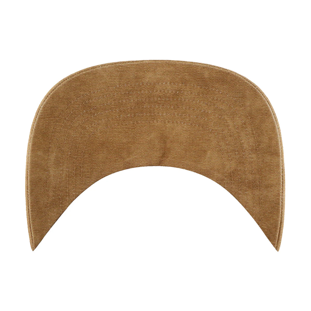 Lakers Carhartt Garmet Dyed Hitch Brown Snapback Hat