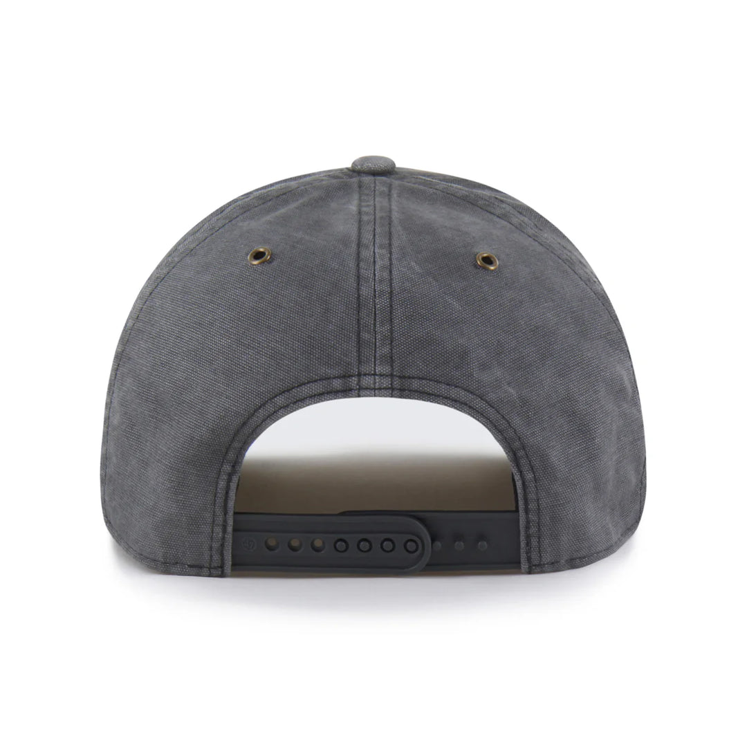 Lakers Carhartt Garmet Dyed Hitch Black Snapback Hat