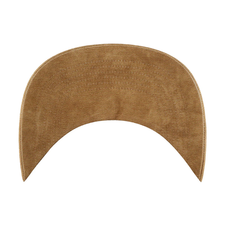 Lakers Carhartt Garmet Dyed Trucker Brown Snapback Hat