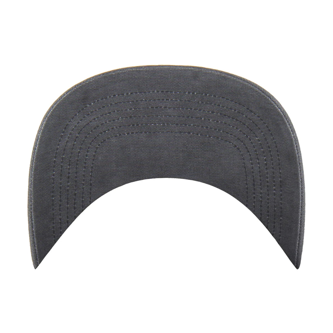 Lakers Carhartt Garmet Dyed Trucker Black Snapback Hat