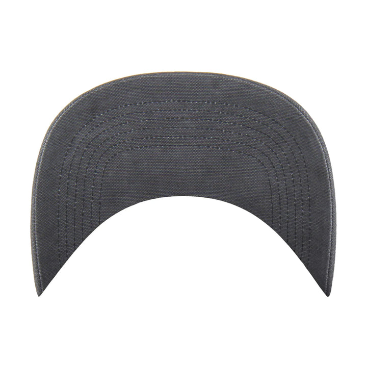 Lakers Carhartt Garmet Dyed Trucker Black Snapback Hat