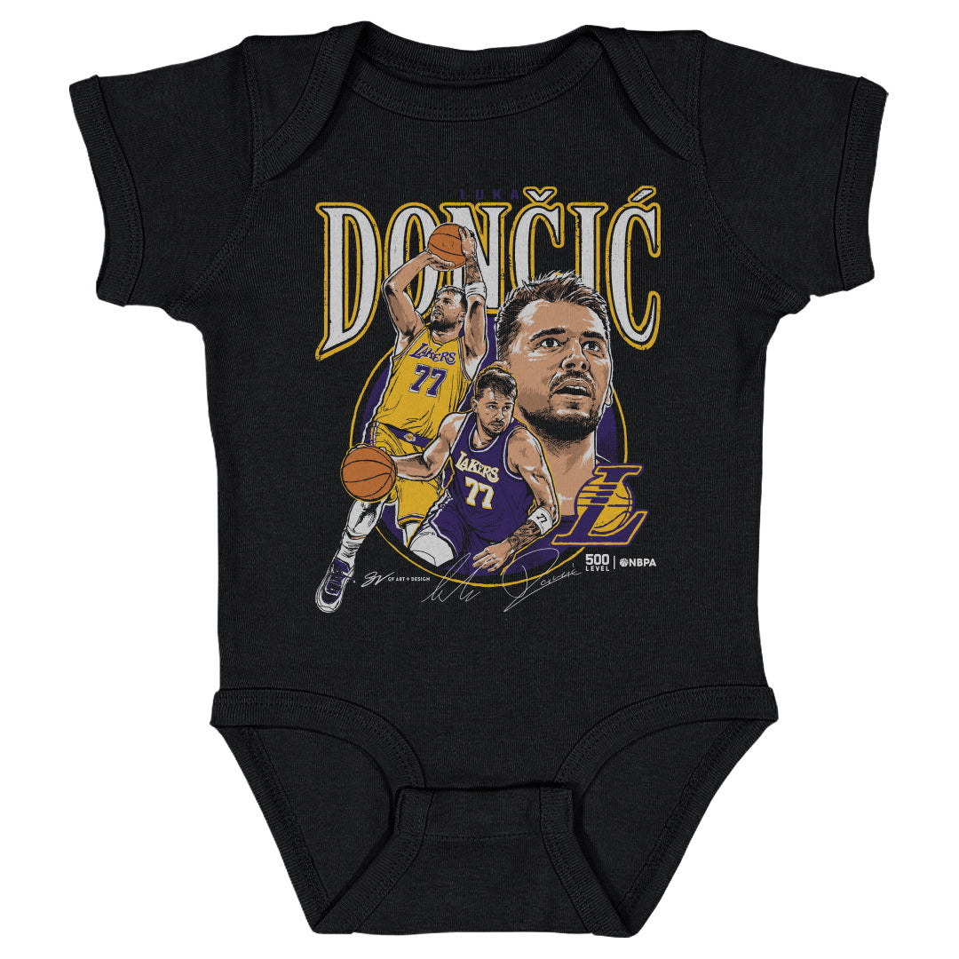 Luka Doncic Los Angeles Lakers Trio WHT