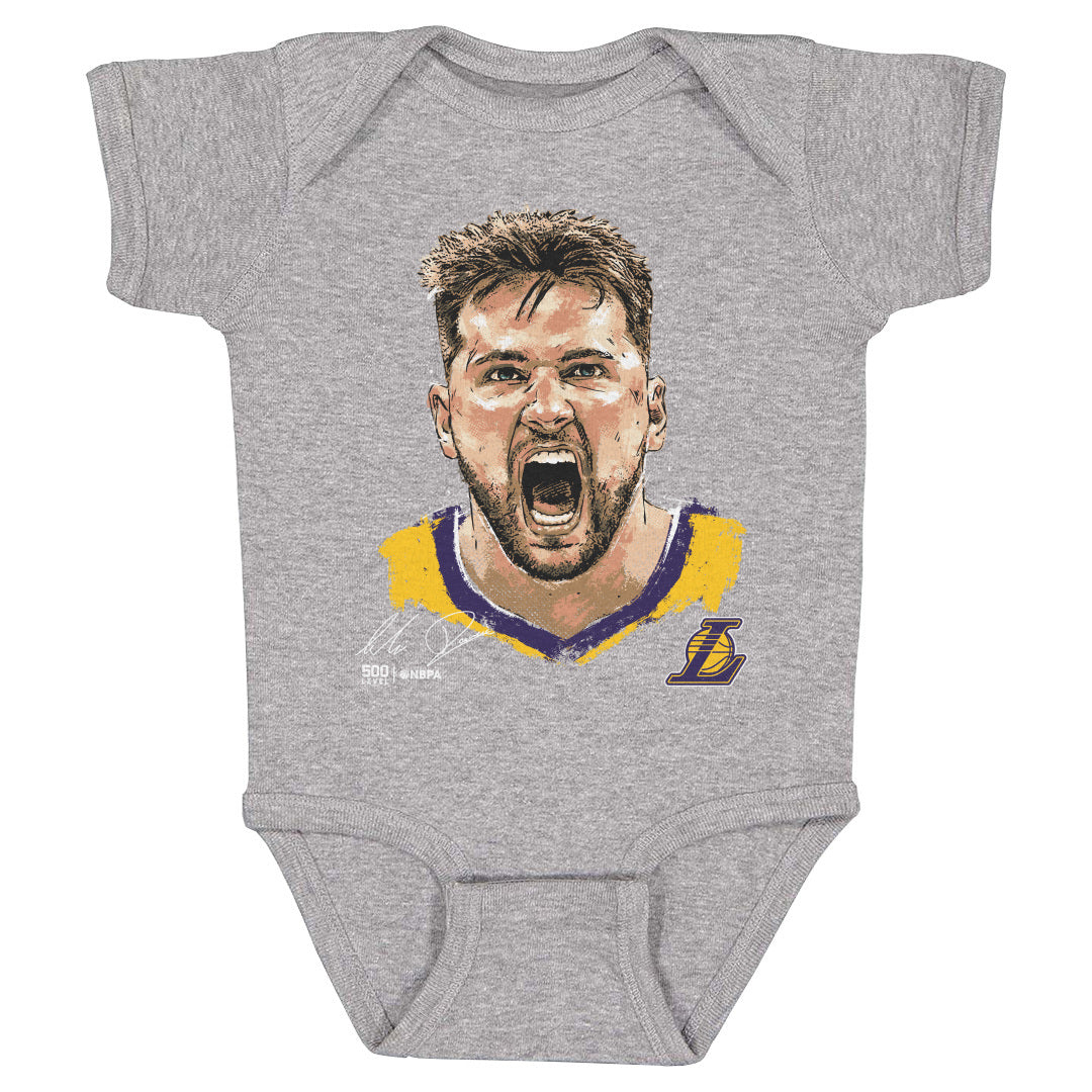 Luka Doncic Los Angeles Lakers Scream WHT