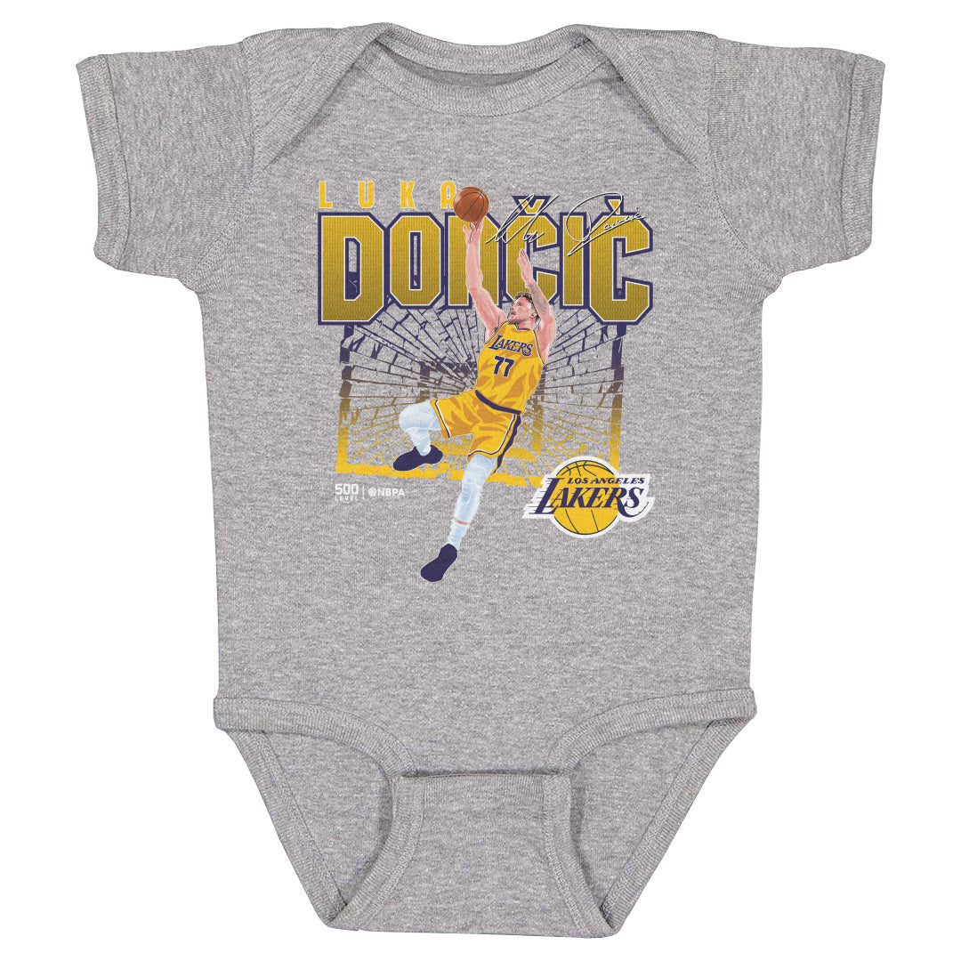 Luka Doncic Los Angeles Lakers Shattered WHT