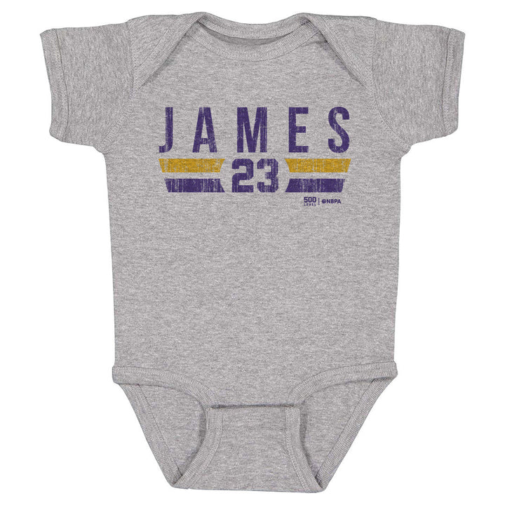 LeBron James Los Angeles Lakers Font - Lakers Store