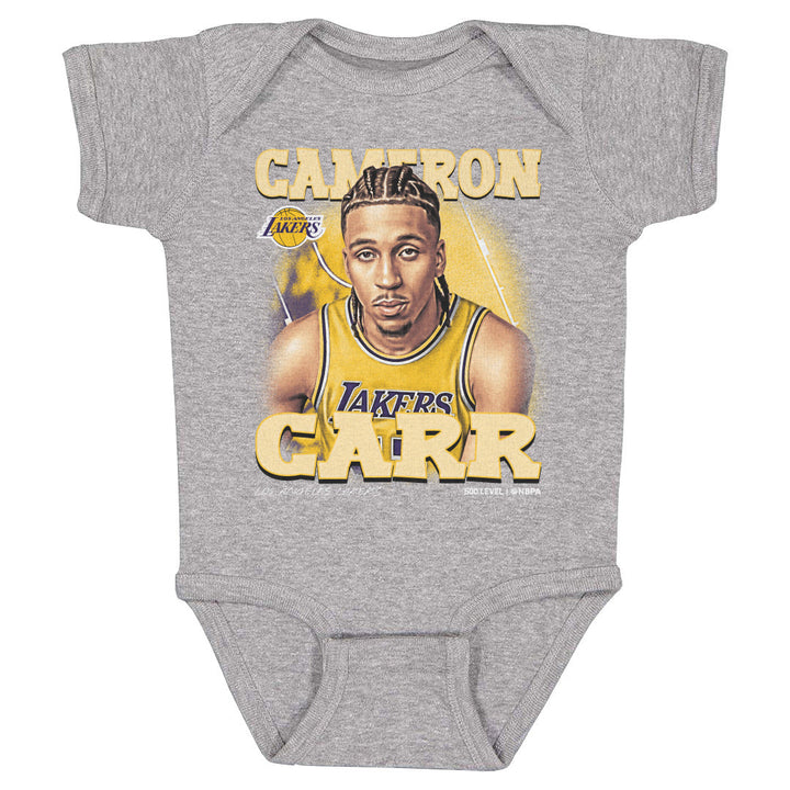 Cameron Carr Los Angeles Lakers Airbrush WHT