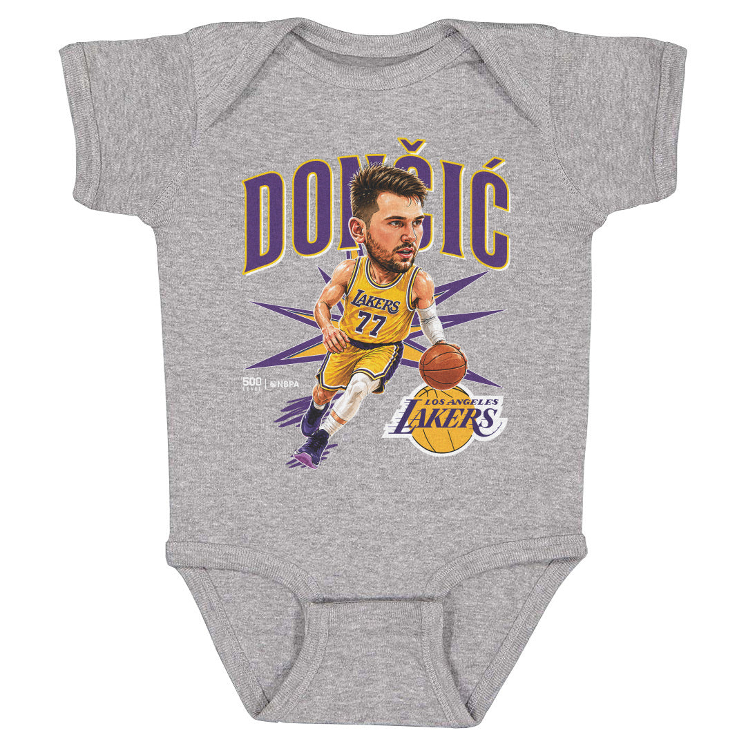 Luka Doncic Los Angeles Lakers Big Head WHT