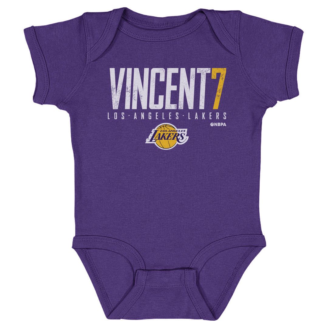 Gabe Vincent Los Angeles Lakers Elite WHT