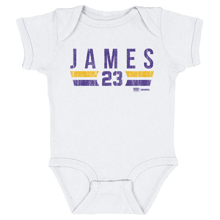 LeBron James Los Angeles Lakers Font - Lakers Store