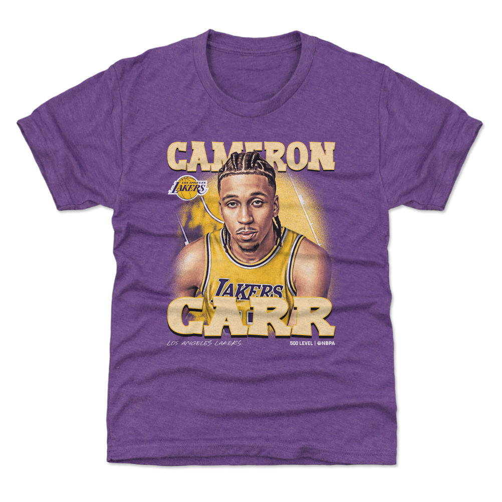 Cameron Carr Los Angeles Lakers Airbrush WHT