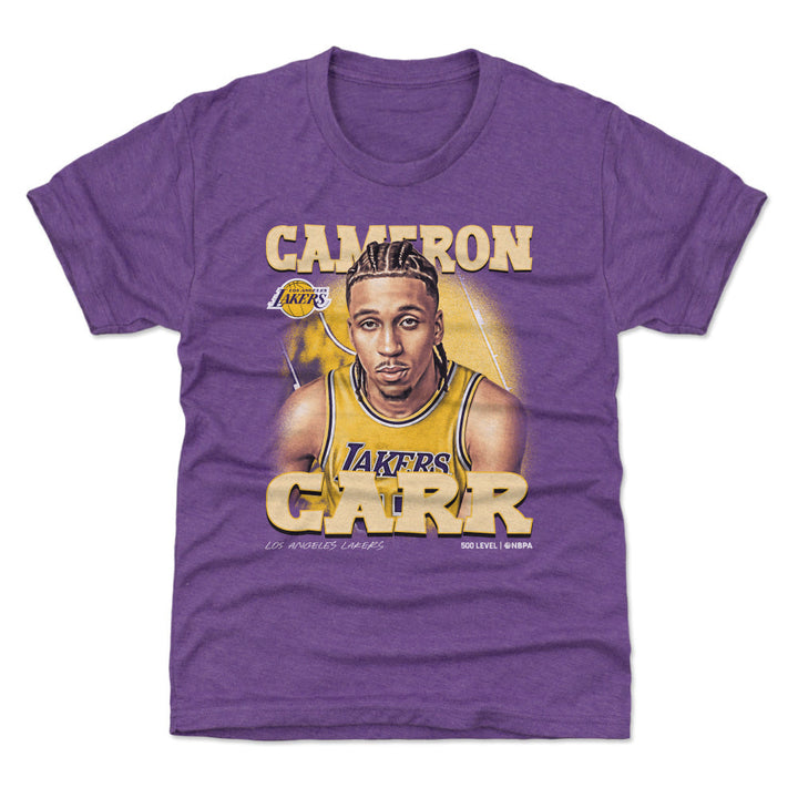 Cameron Carr Los Angeles Lakers Airbrush WHT