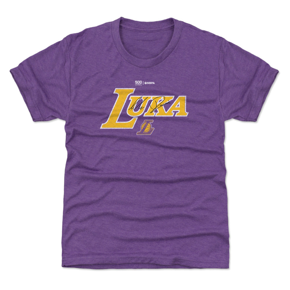 Luka Doncic Los Angeles Lakers Team Font WHT