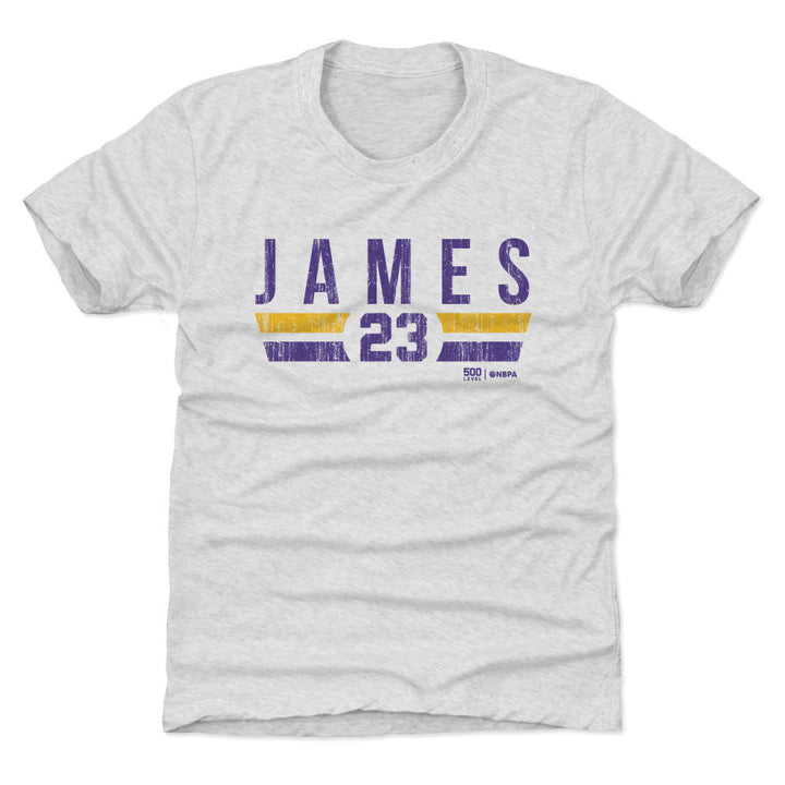 LeBron James Los Angeles Lakers Font - Lakers Store