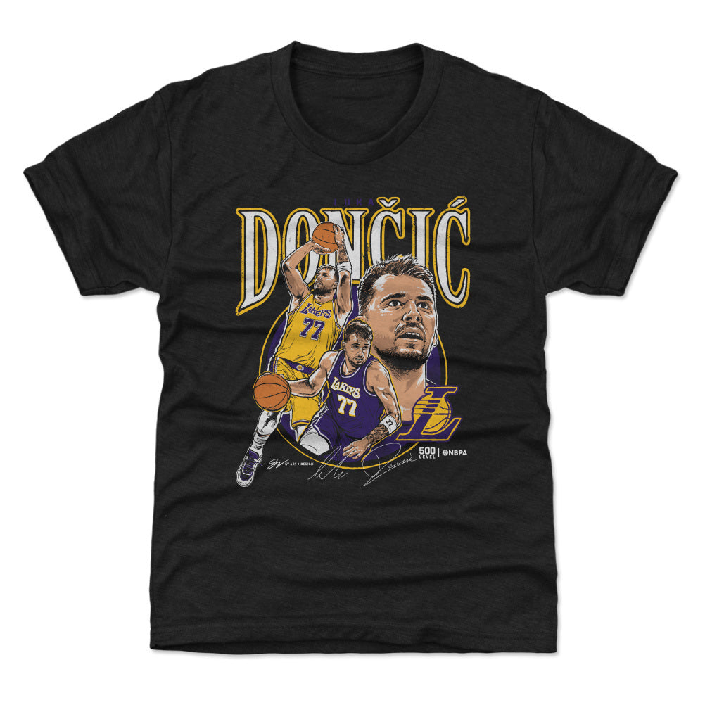 Luka Doncic Los Angeles Lakers Trio WHT