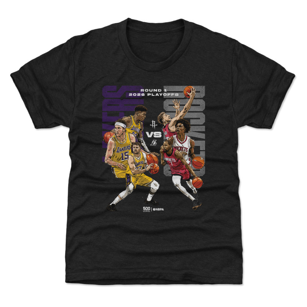 2026 NBA Playoffs Houston Rockets Vs. Los Angeles Lakers WHT - Lakers Store