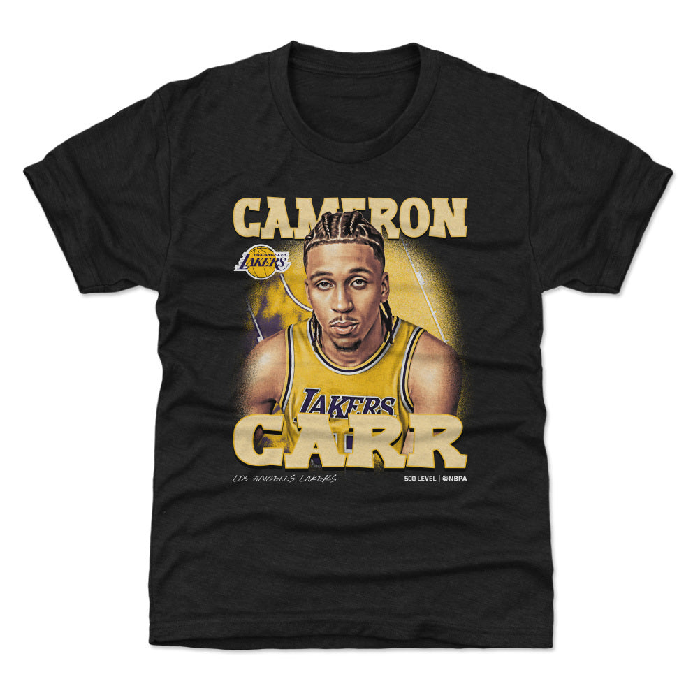 Cameron Carr Los Angeles Lakers Airbrush WHT