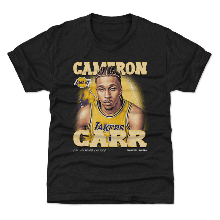 Cameron Carr Los Angeles Lakers Airbrush WHT