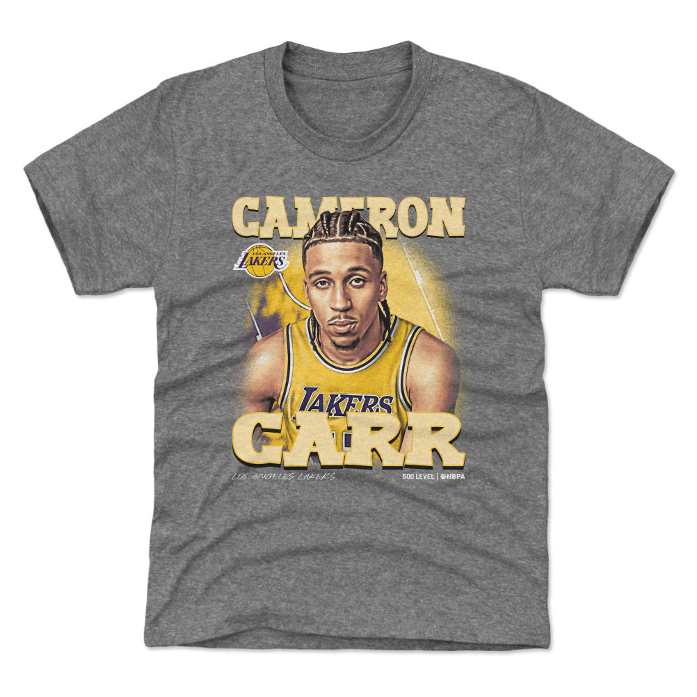 Cameron Carr Los Angeles Lakers Airbrush WHT