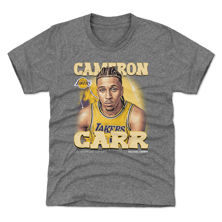 Cameron Carr Los Angeles Lakers Airbrush WHT