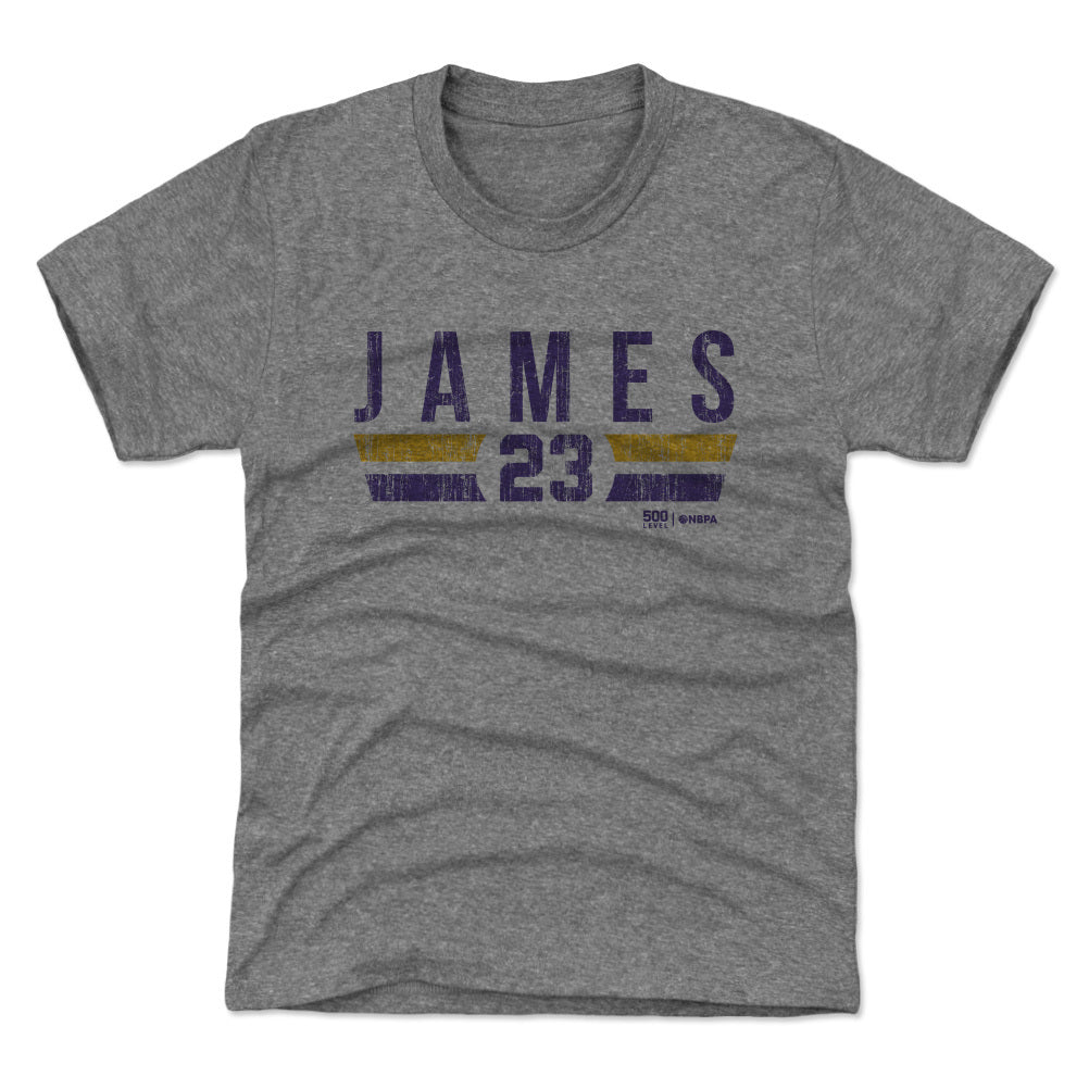 LeBron James Los Angeles Lakers Font - Lakers Store