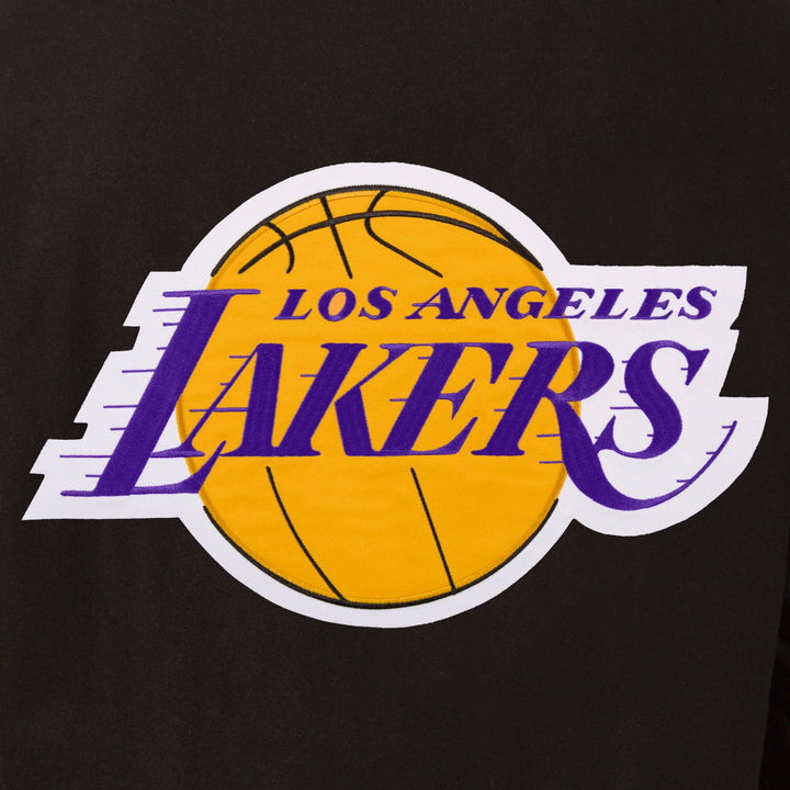 Los Angeles Lakers Wool and Leather Jacket