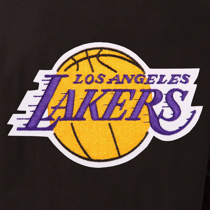 Los Angeles Lakers Wool and Leather Jacket