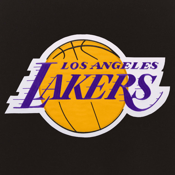 Los Angeles Lakers Reversible Fleece And PU Jacket