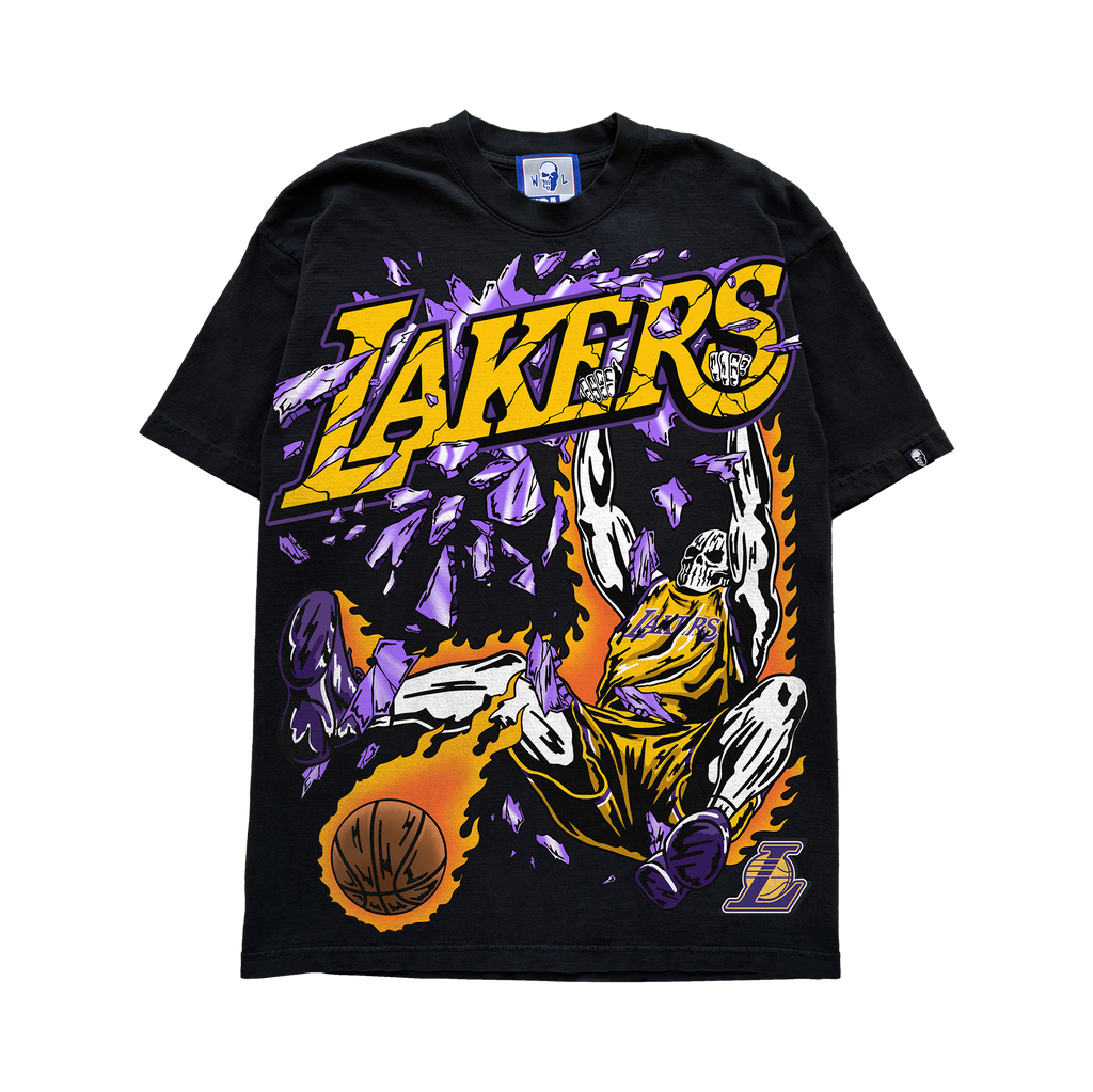 Lakers x Warren Lotas Slam Dunk Short Sleeve Tee Lakers x Warren Lotas Slam Dunk Short Sleeve Tee