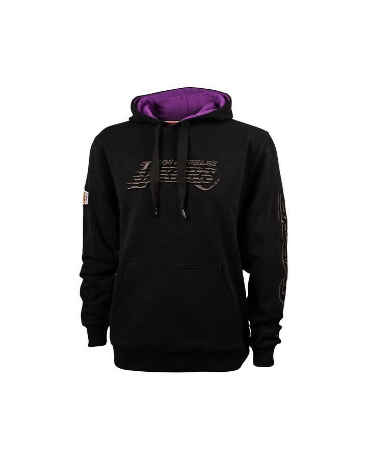 Lakers Puff Print Hoodie Set