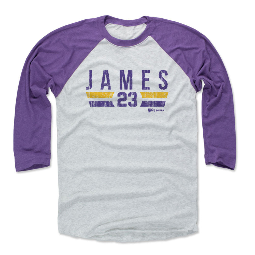 LeBron James Los Angeles Lakers Font - Lakers Store