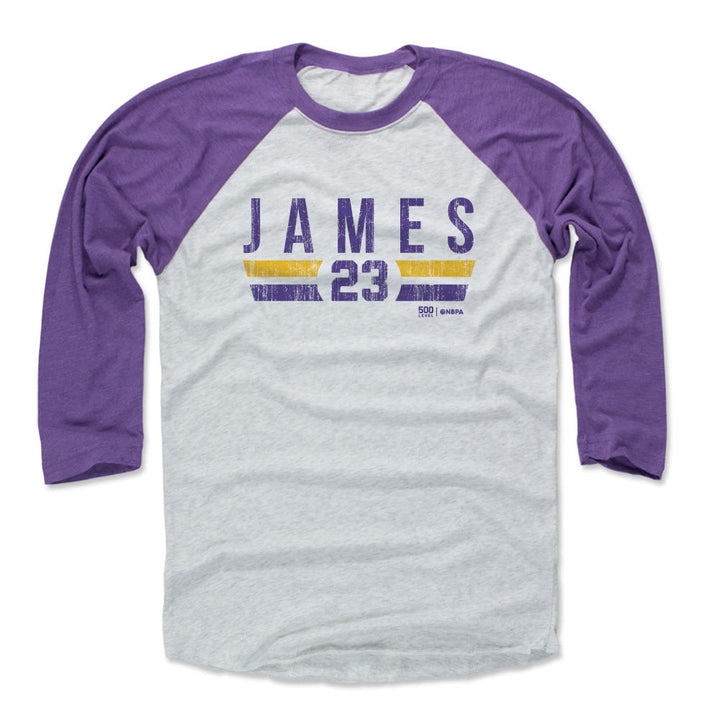 LeBron James Los Angeles Lakers Font - Lakers Store