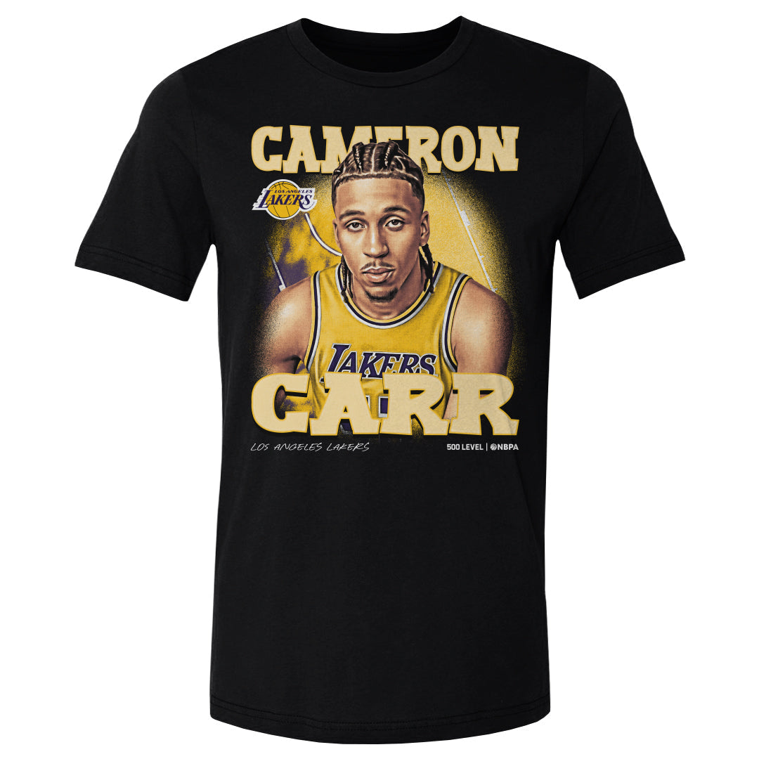 Cameron Carr Los Angeles Lakers Airbrush WHT