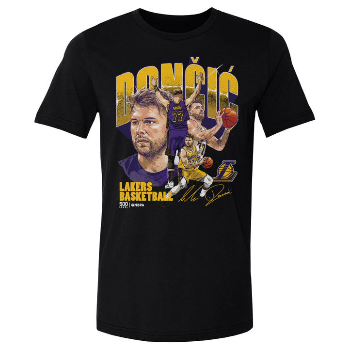 Luka Doncic Los Angeles Lakers Collage WHT
