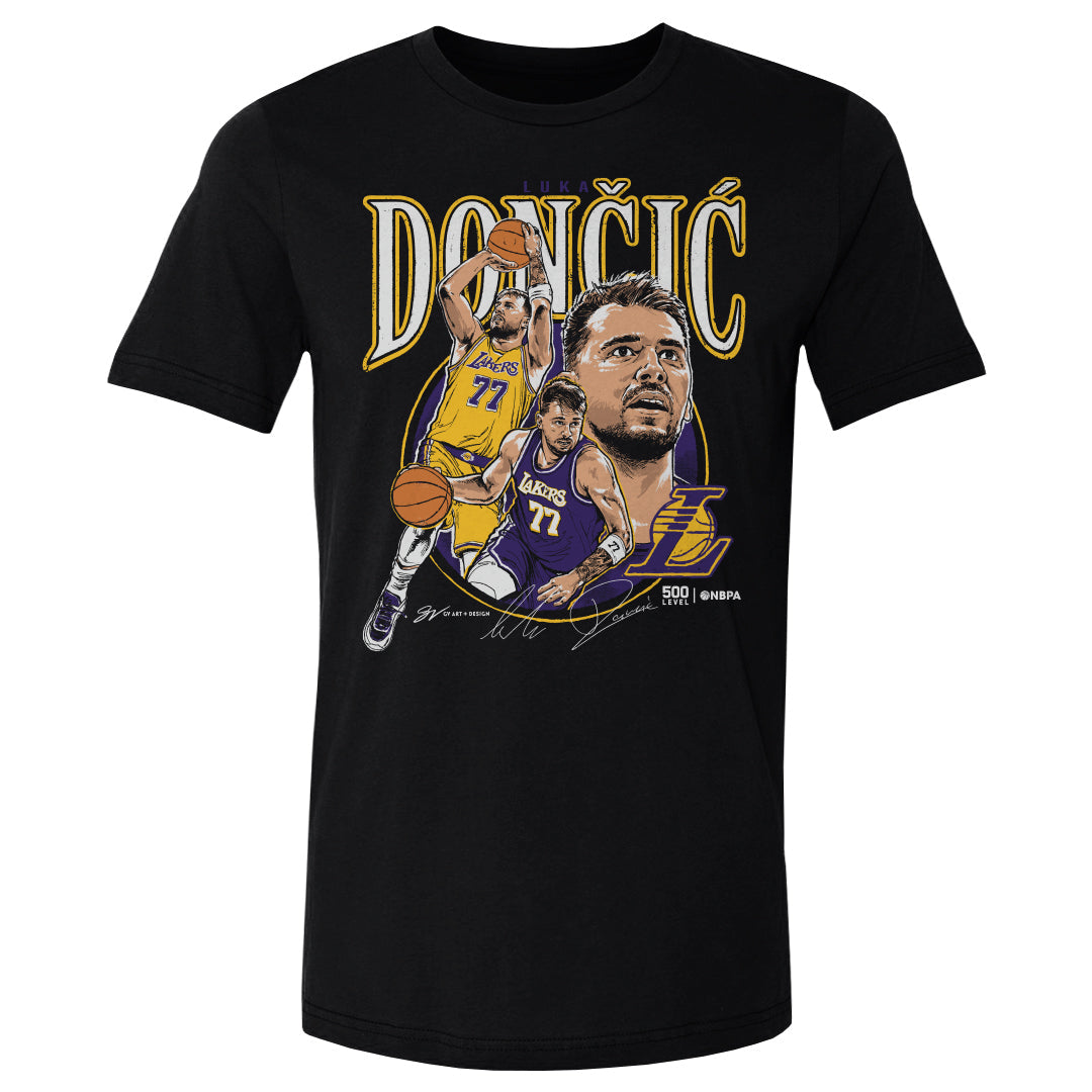 Luka Doncic Los Angeles Lakers Trio WHT
