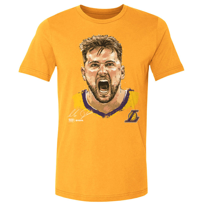 Luka Doncic Los Angeles Lakers Scream WHT - Lakers Store