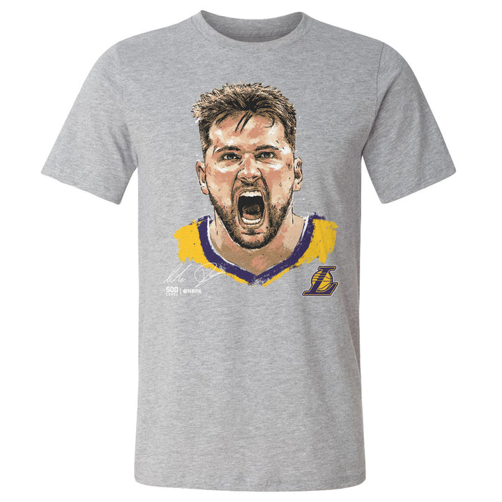 Luka Doncic Los Angeles Lakers Scream WHT - Lakers Store