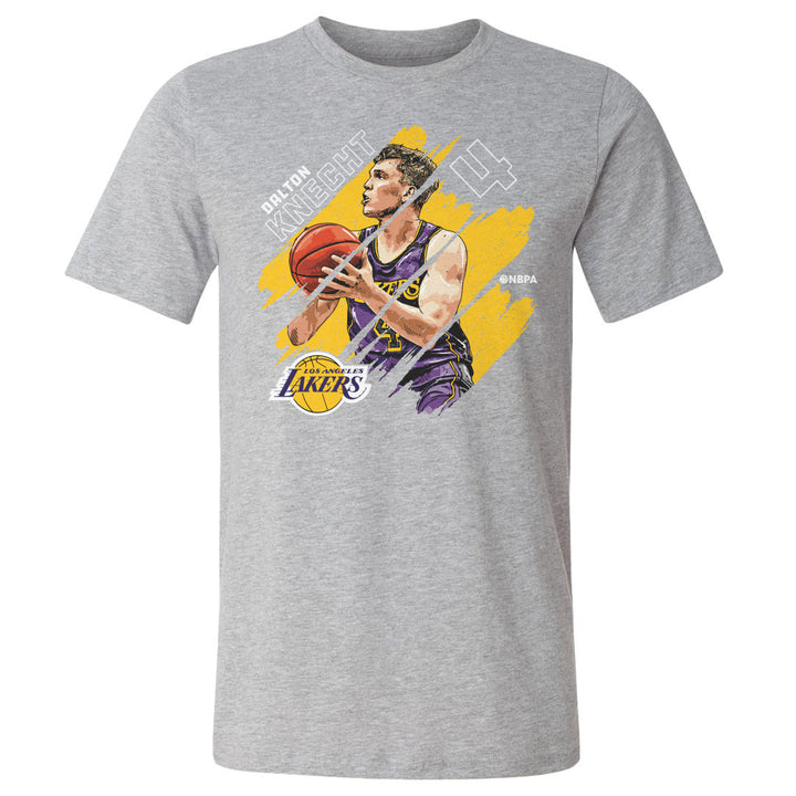 Dalton Knecht Los Angeles Lakers Stripes WHT